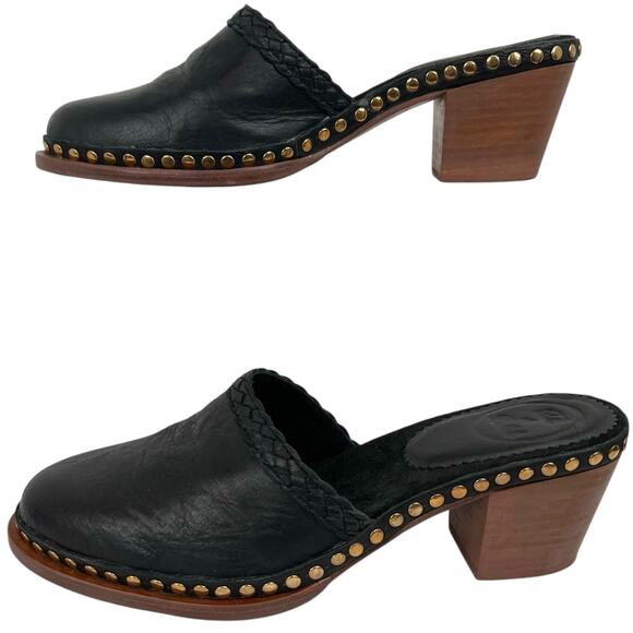 TULLE & BATISTE Señorita Clogs in Vintage Black Women's Size EU 40 = US 9/9.5 - Picture 3 of 13